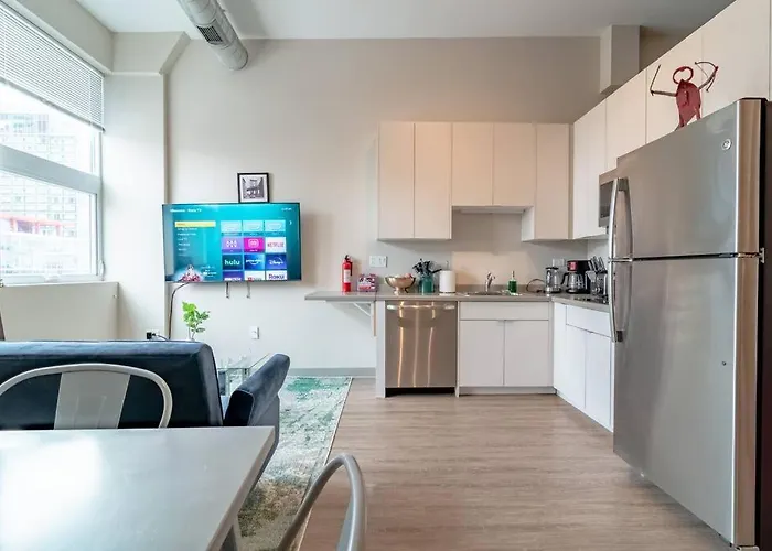 South Loop 2br Retreat Near Grant Park, Soldier Field, Adler Planetarium & Columbia College Apartment Chicago
